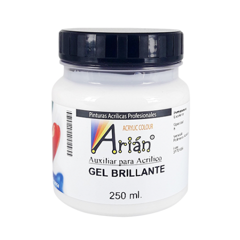Gel acrílico brillante Arián.
